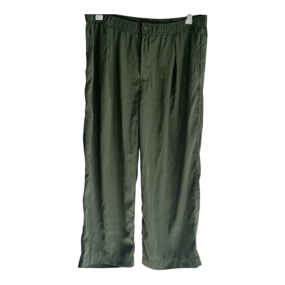 J Crew Olive Green Cropped Pants